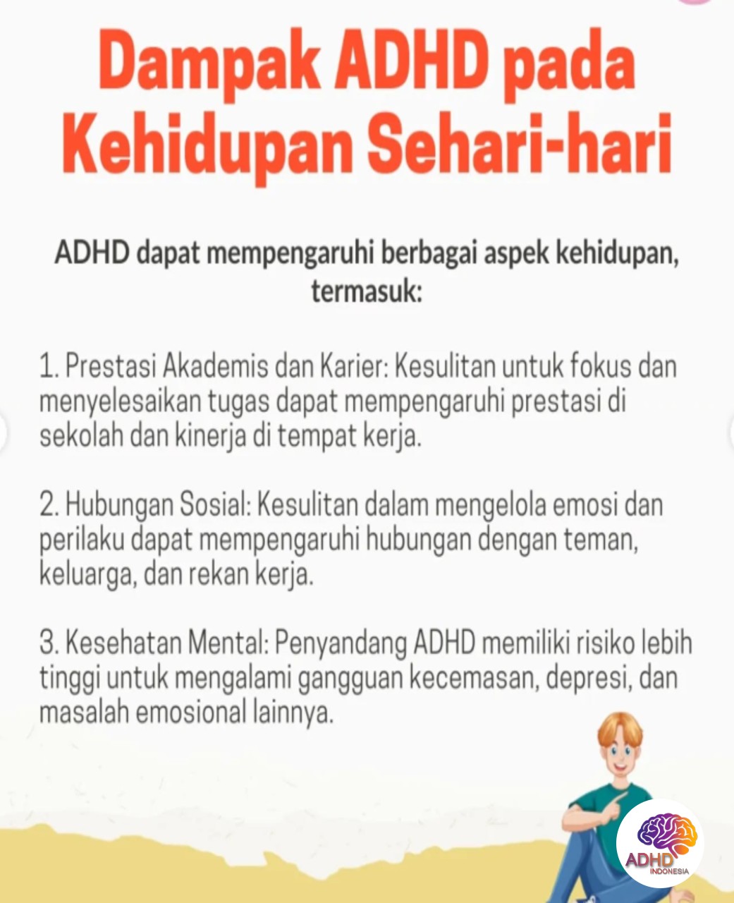 ADHD dan Hubungan Sosial Anak di Lingkungan Sekolah di Kabupaten Blitar