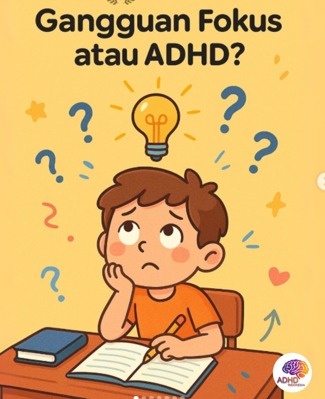 ADHD dan Kesulitan Fokus Anak: Edukasi untuk Keluarga di Kabupaten Blitar