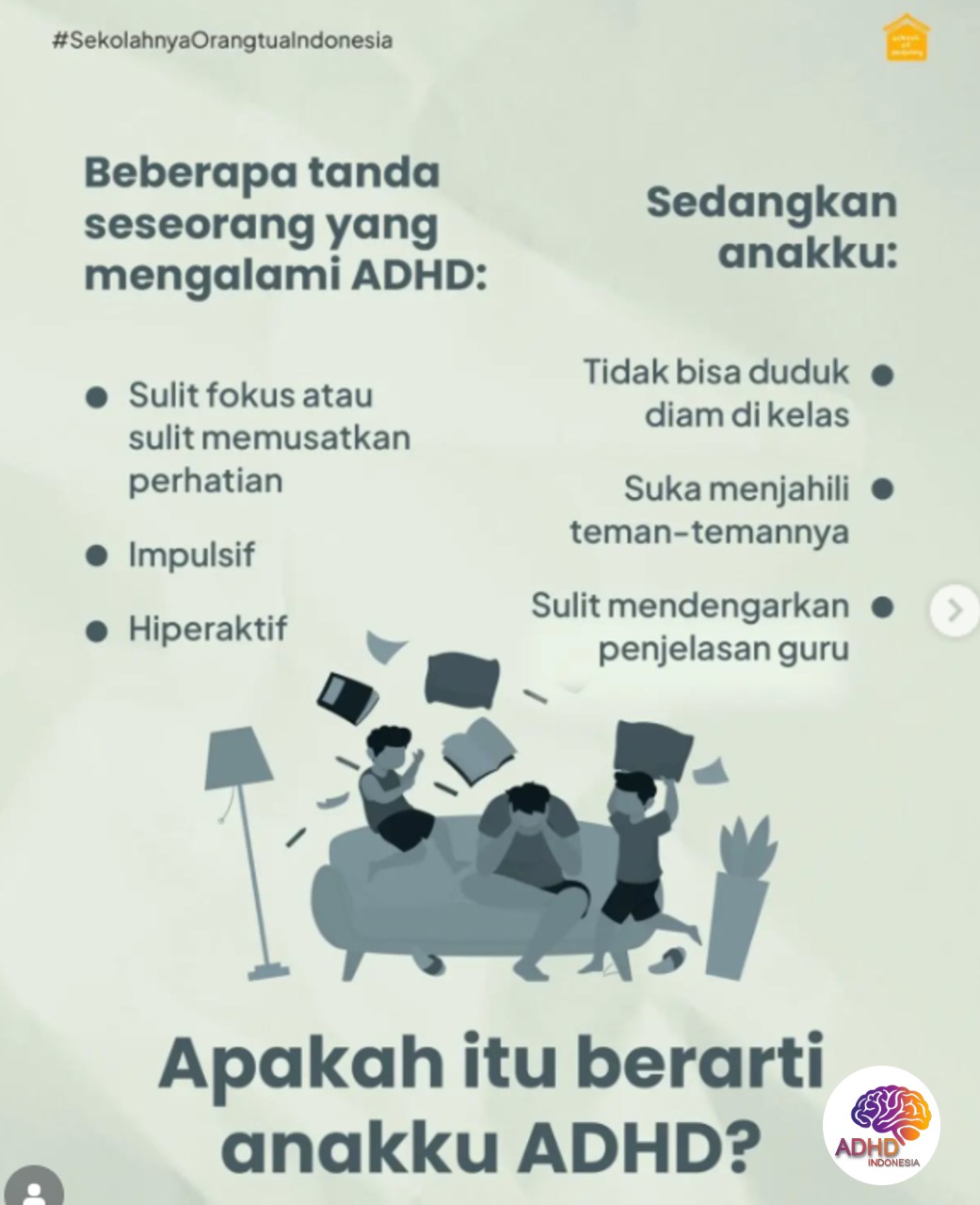 Ciri dan Gejala ADHD pada Anak Usia Dini di Kabupaten Blitar