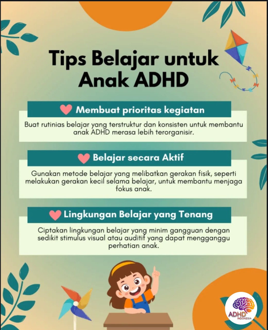 Strategi Belajar yang Cocok untuk Anak ADHD di Kabupaten Blitar